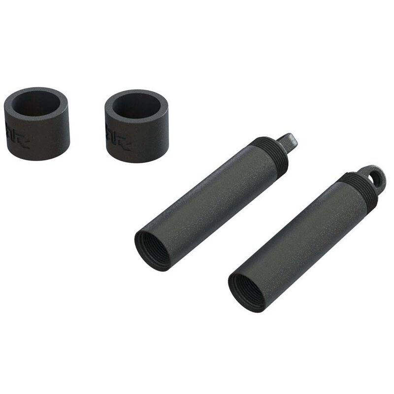 [ AR330517 ]Arrma -  SHOCK BODY AND SPRING SPACER SET (REAR) 4x4 - ARAC8945