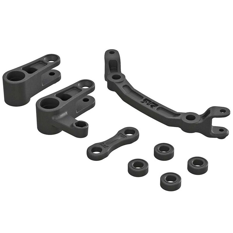 [ AR340132 ]Arrma -  STEERING PARTS SET 4x4