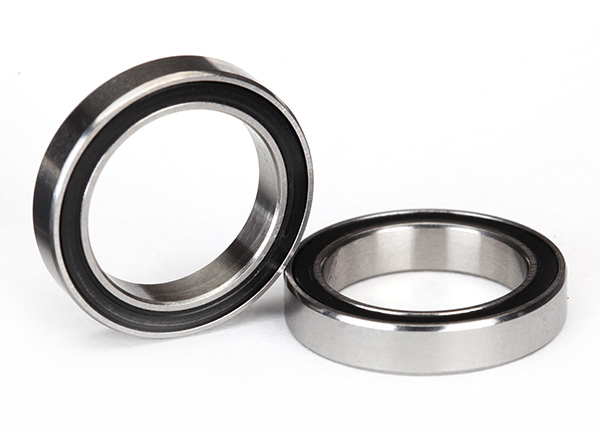 [ TRX-5102A ] Traxxas ball bearings black rubber sealed (15x21x4) 2 stuks-TRX5102A