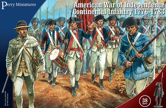 [ PERRYAW250 ] Perry miniatures American war of independence continental infantry 1776-1783