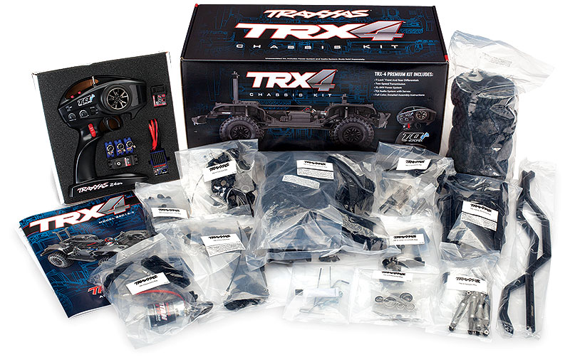 [ TRX-82016-4 ] Traxxas TRX-4 KIT crawler TQi, XM-5 without battery & charger - TRX82016-4