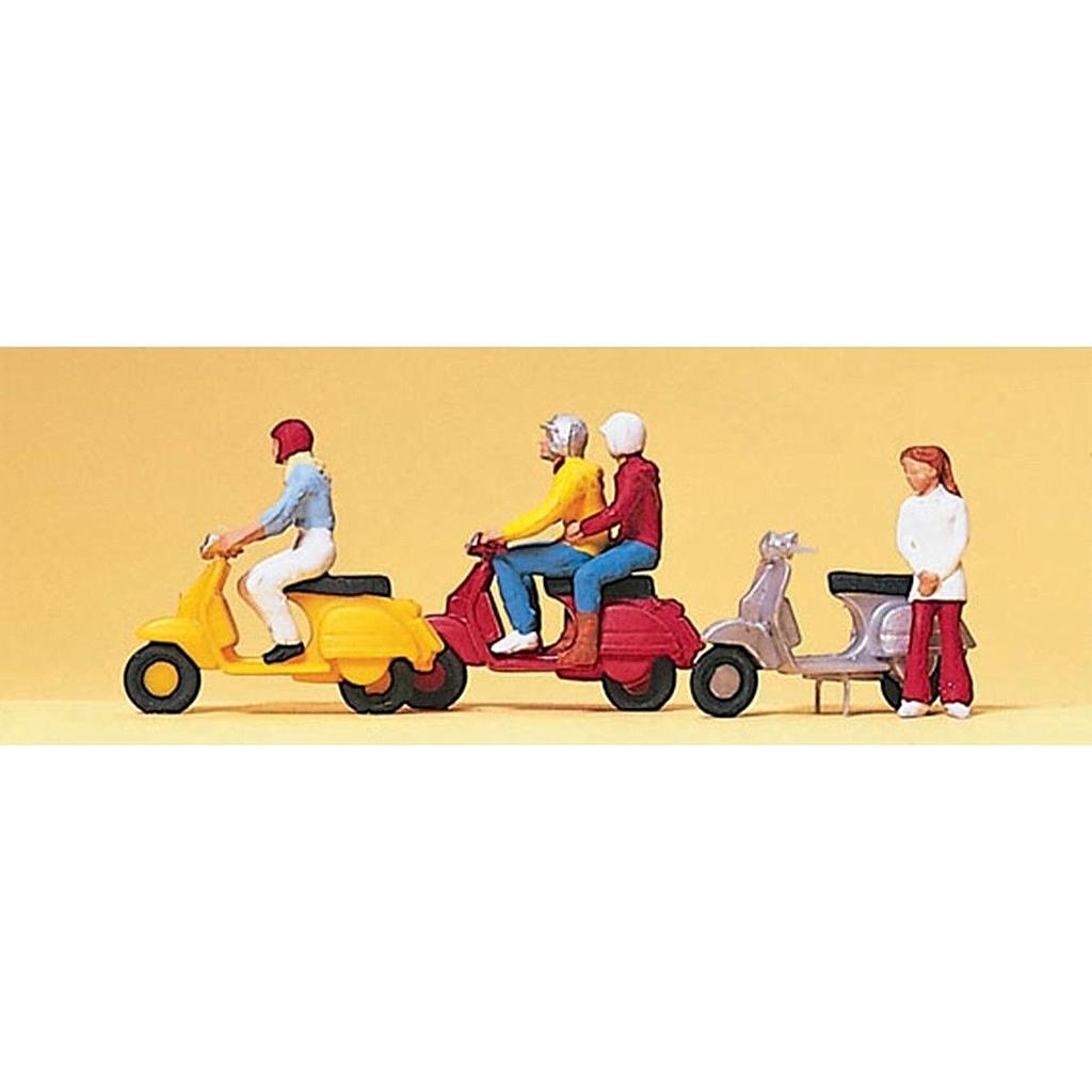 [ PRE10128 ] Preiser vespabestuurders