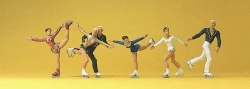[ PRE10314 ] Preiser patineurs artistiques sur glace HO 1/87