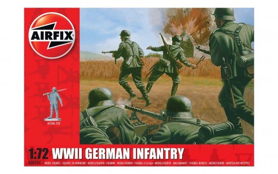 [ AIRA00705V ] WWII german infantry 1/72
