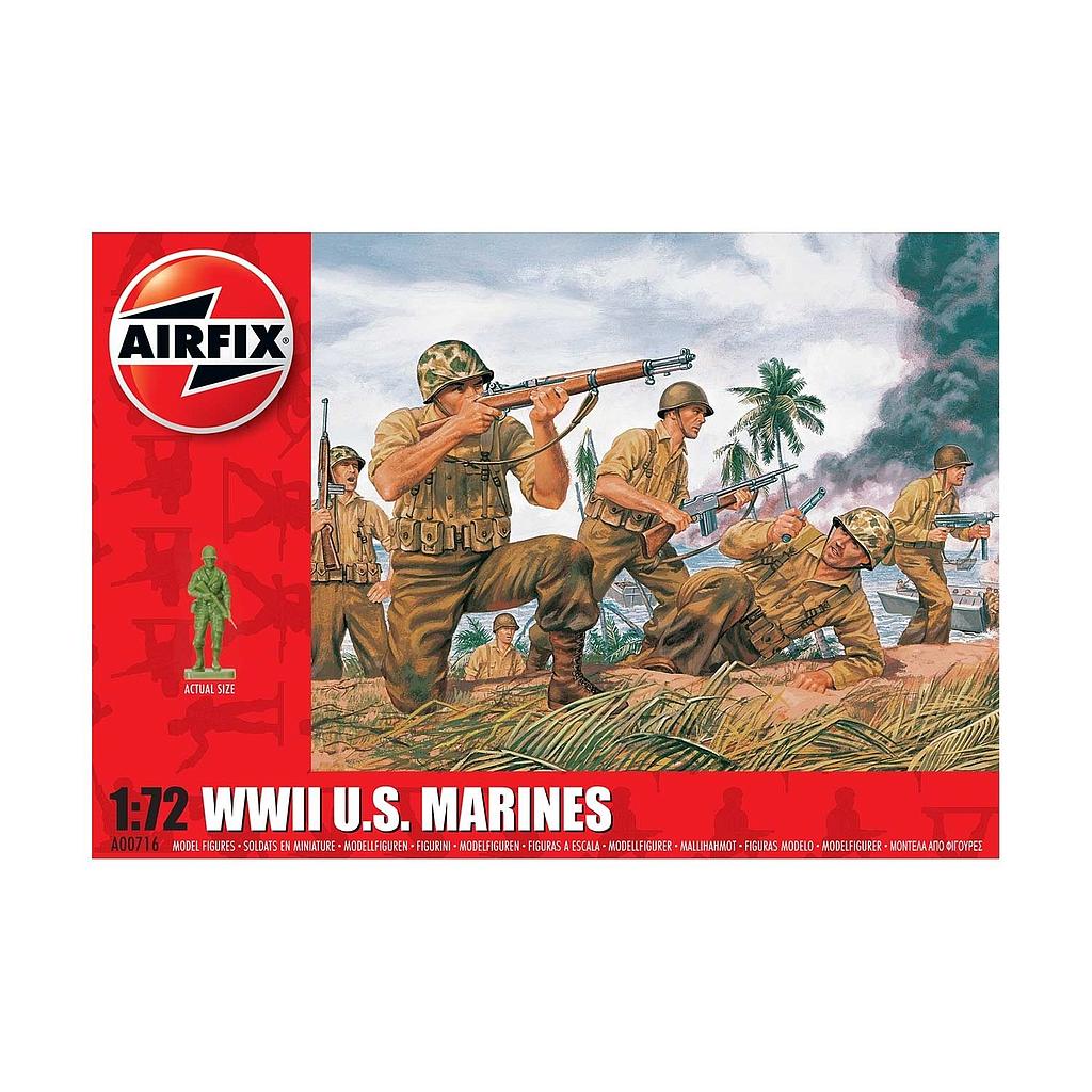 [ AIRA00716 ] WWII U.S. marines 1/72