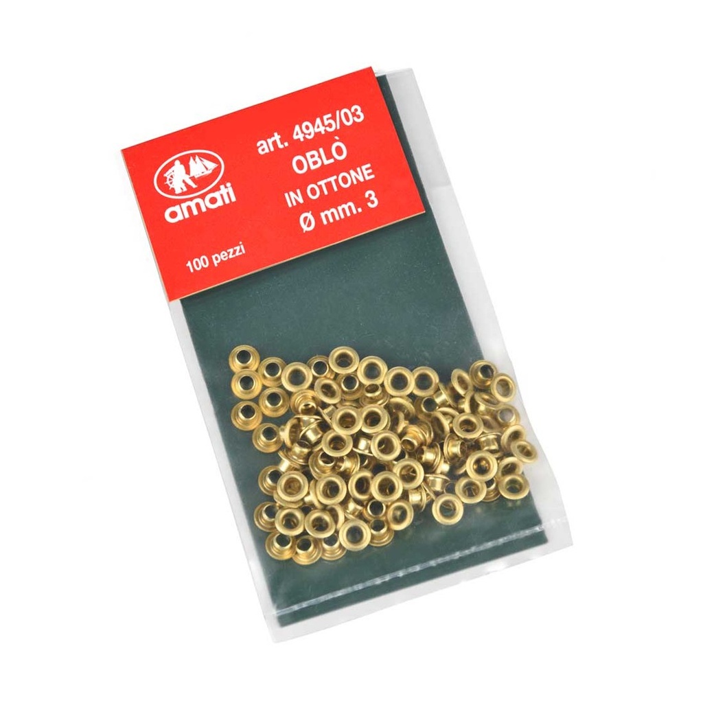 [ AMA4945/03 ] Amati patrijspoorten  3 mm 100pcs