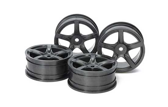 [ T54739 ] Tamiya Medium narrow 5-spoke wheels 24 mm offset 0mm 