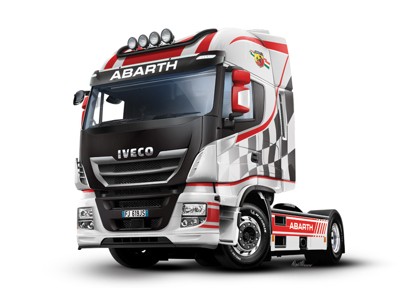 [ ITA-3934S ] Italeri IVECO Hi-way E5 Abarth 1/24