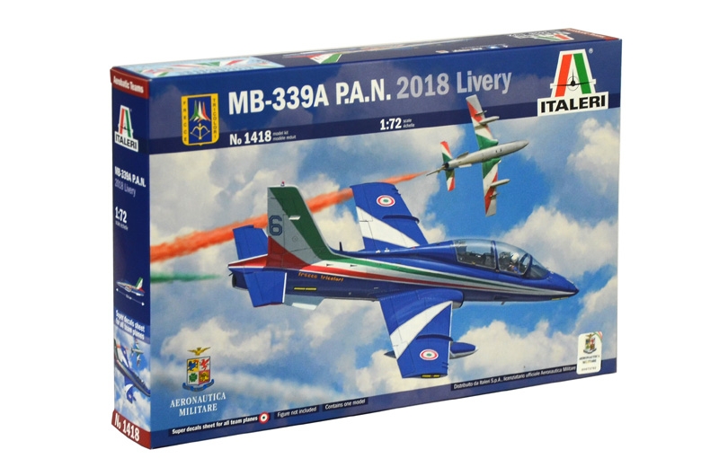 [ ITA-1418S ] Italeri MB-339A P.A.N. 2018 Livery 1/72
