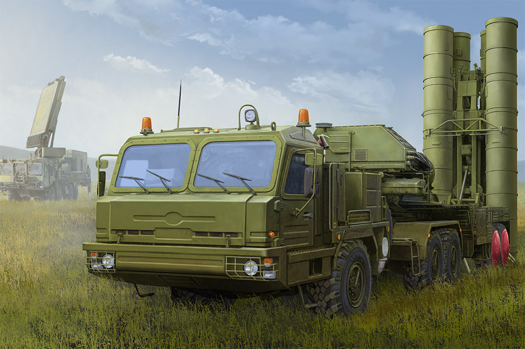 [ HB85517 ] Hobbyboss Russian BAZ-64022 with 5P85TE2 TEL S-400