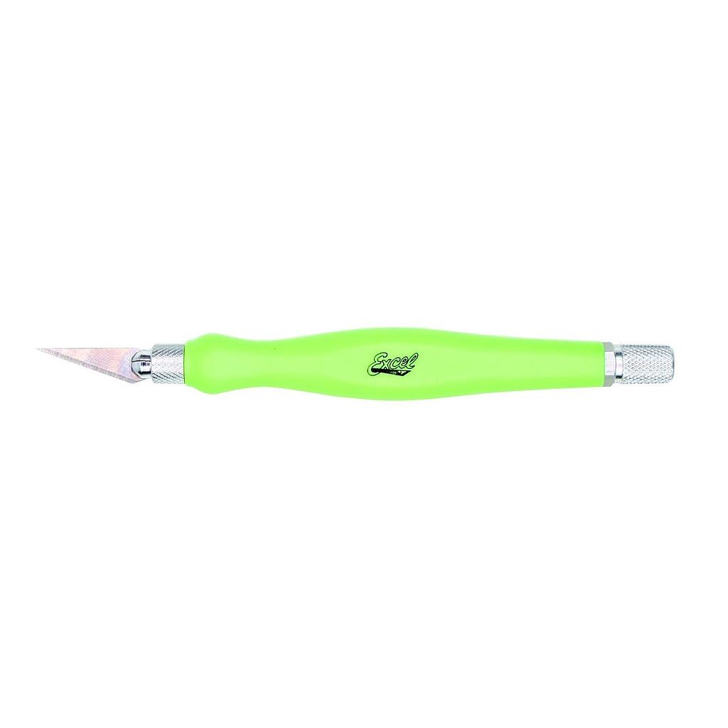 [ EX16027 ] fit grip knife green