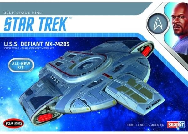 [ POL952/12 ] Star trek U.S.S. Defiant NX-74205 1/1000
