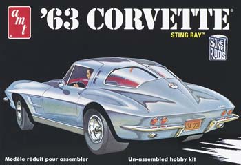 [ AMT861 ] AMT '63 Corvette sting ray 1/25