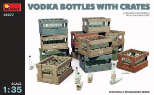 [ MINIART35577 ] Wodka flessen en kratten 1/35