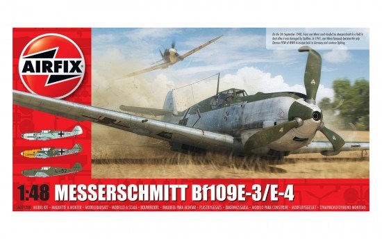[ AIRA05120B ] Messerschmitt me 109E-4E-1 1/48