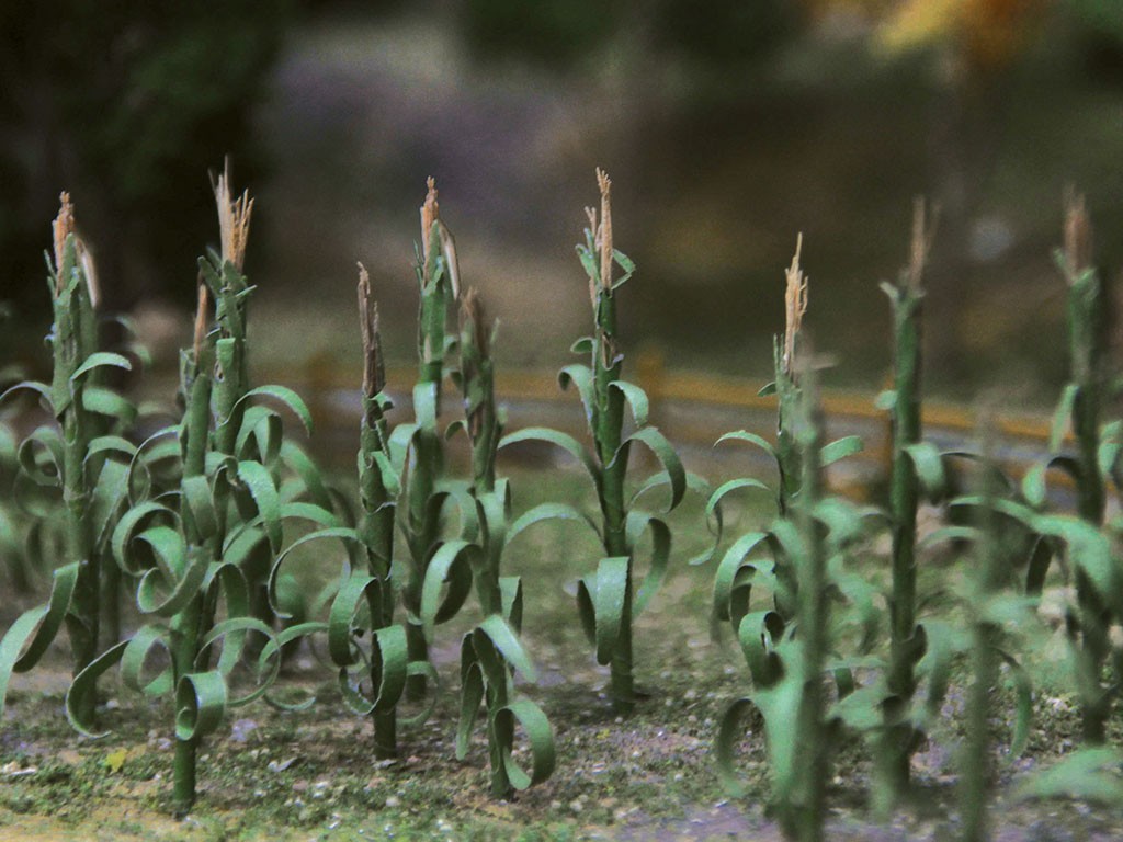 [ JTT95552 ] JTT corn stalks / mais 2.5 cm  1/100  HO scale  30pcs