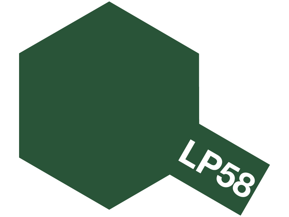 [ T82158 ] Tamiya color lacquer paint lp-58 nato green 10ml