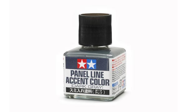 [ T87199 ] Tamiya panel line accent color dark gray 40ml
