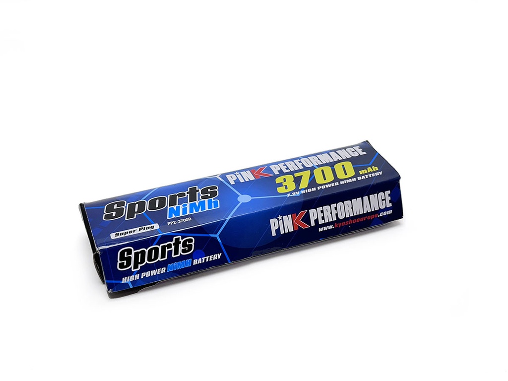 [ PP2-3700T ] Pink performance sport nimh 7.2V - 3700Mah - Tamiya - 137x48x25mm 