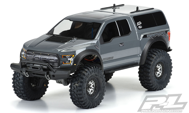 [ PR3509-00 ] 2017 Ford F-150 Raptor clear  body for 12.8 wheelbase TRX-4