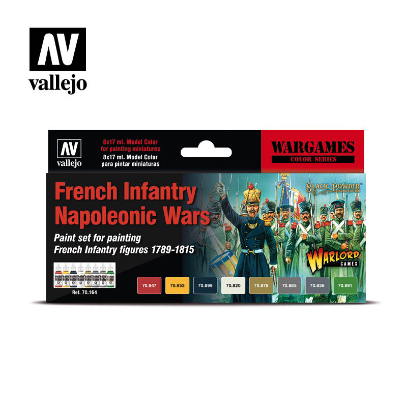 [ VAL70164 ] Vallejo French infantry napoleonic wars