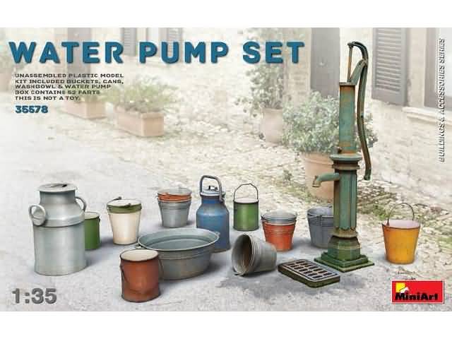 [ MINIART35578 ] Water pump set 1/35