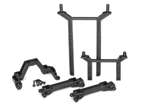 [ TRX-8215 ] Traxxas Body mounts & posts, front & rear (complete set) - TRX8215