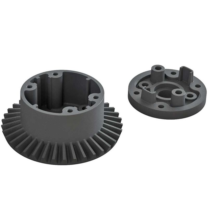 [ AR310872 ] Arrma DIFF CASE SET 37T MAIN GEAR 4x4 BLX - ARAC4022