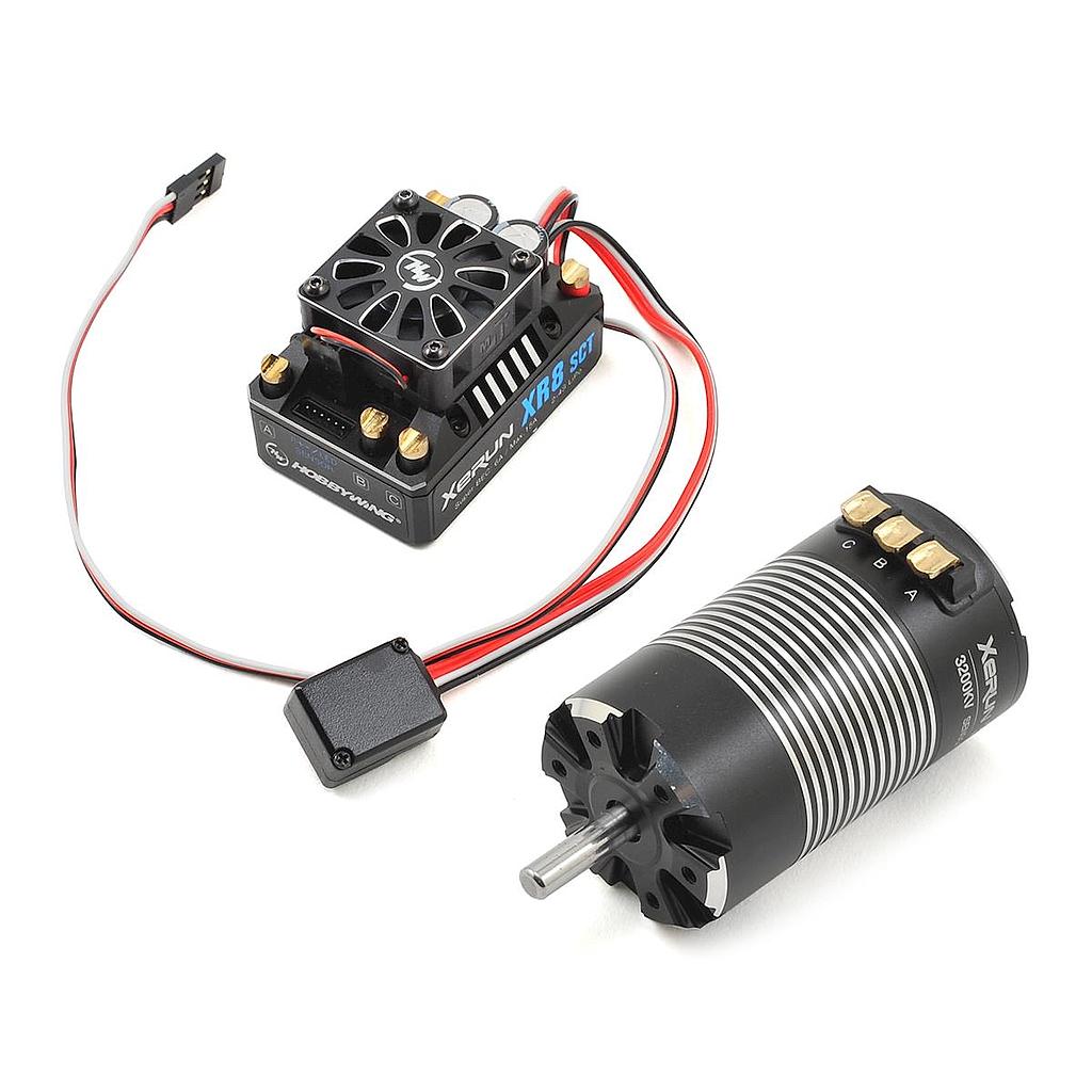 [ HW38020413 ] Hobbywing combo XR8 SCT 3660SD C, 3200KV 5mm