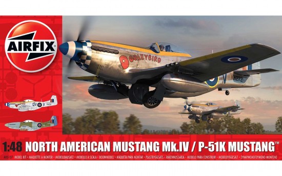 [ AIRA05137 ] North american mustang Mk.IV/P-51K mustang 1/48