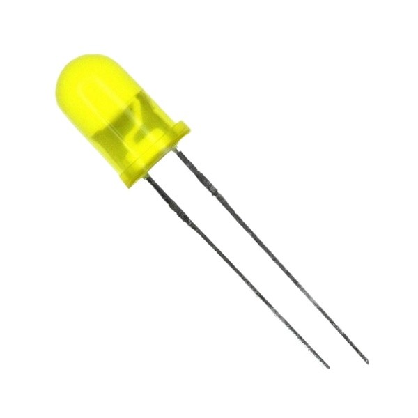 [ MU74653 ] LED 5mm geel 4stuks ~ 4-19V