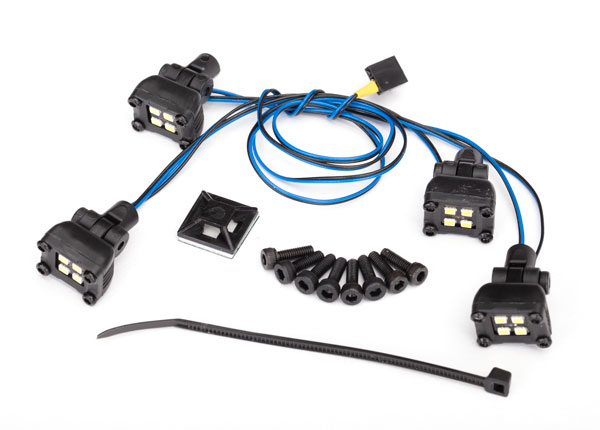 [ TRX-8086 ] Traxxas LED expedition rack scene light kits (fits #8111 body, requires #8028 power supply) - TRX8086