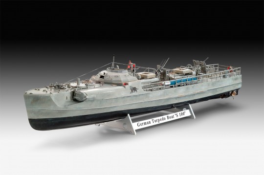 [ RE05162 ] Revell German fast attack craft S-100 class  1/72