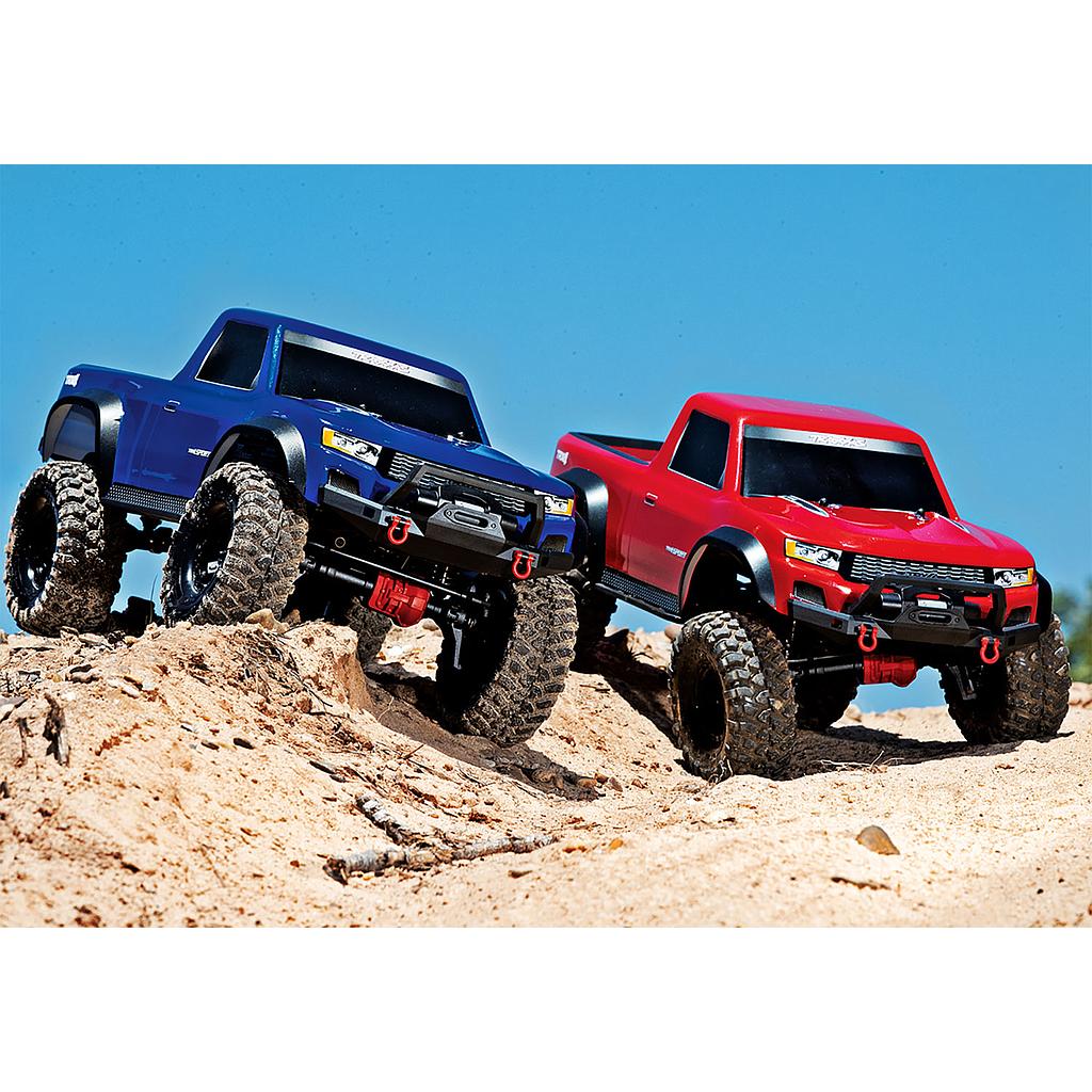 [ TRX-82024-4B ] Traxxas TRX-4 sport crawler  - Blue - TRX82024-4B