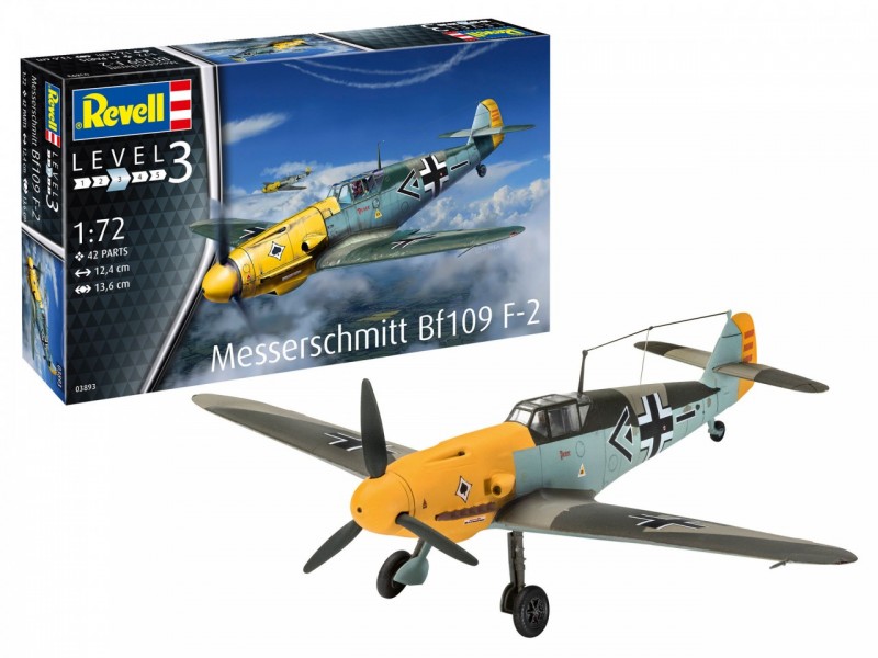 [ RE63893 ] Revell Messerschmitt Bf109 F-2   1/72