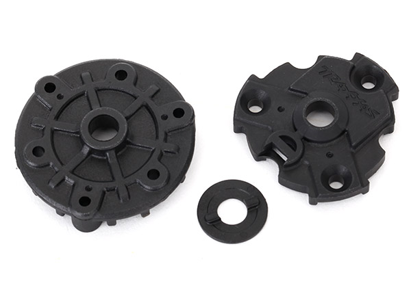 [ TRX-7793X ] Traxxas housing, cush drive (front & rear halves)
