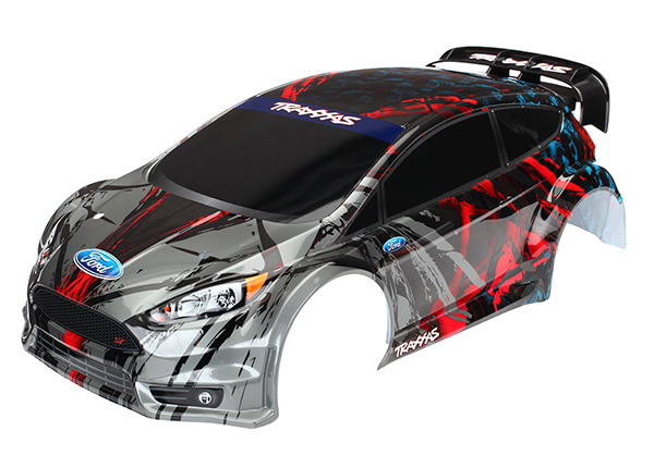 [ TRX-7416 ] Traxxas Ford fiesta ST rally (painted decals applied