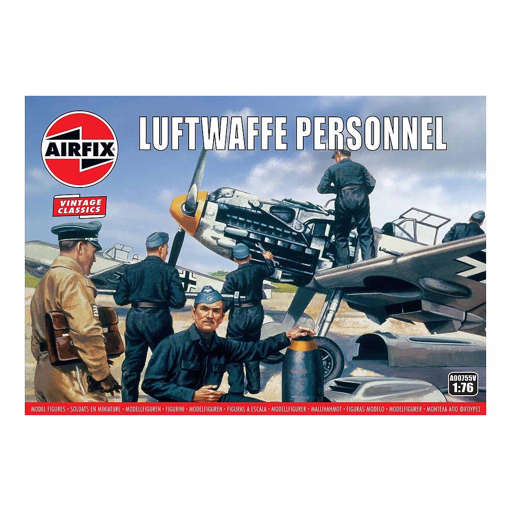 [ AIRA00755V ] Airfix luftwaffe personnel 1/76