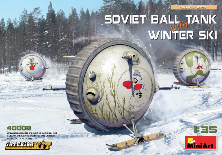 [ MINIART40008 ] Soviet Ball Tank with winter sky 1/35