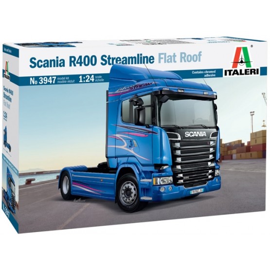 [ ITA-3947S ] Italeri Scania R400 streamline Flat roof 1/24