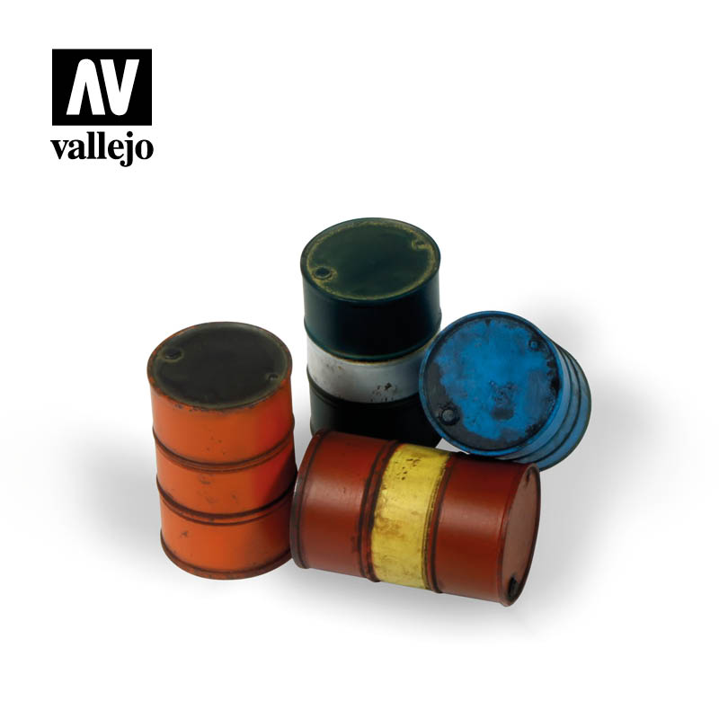 [ VALSC204 ] Vallejo SC204 Modern Fuel Drums