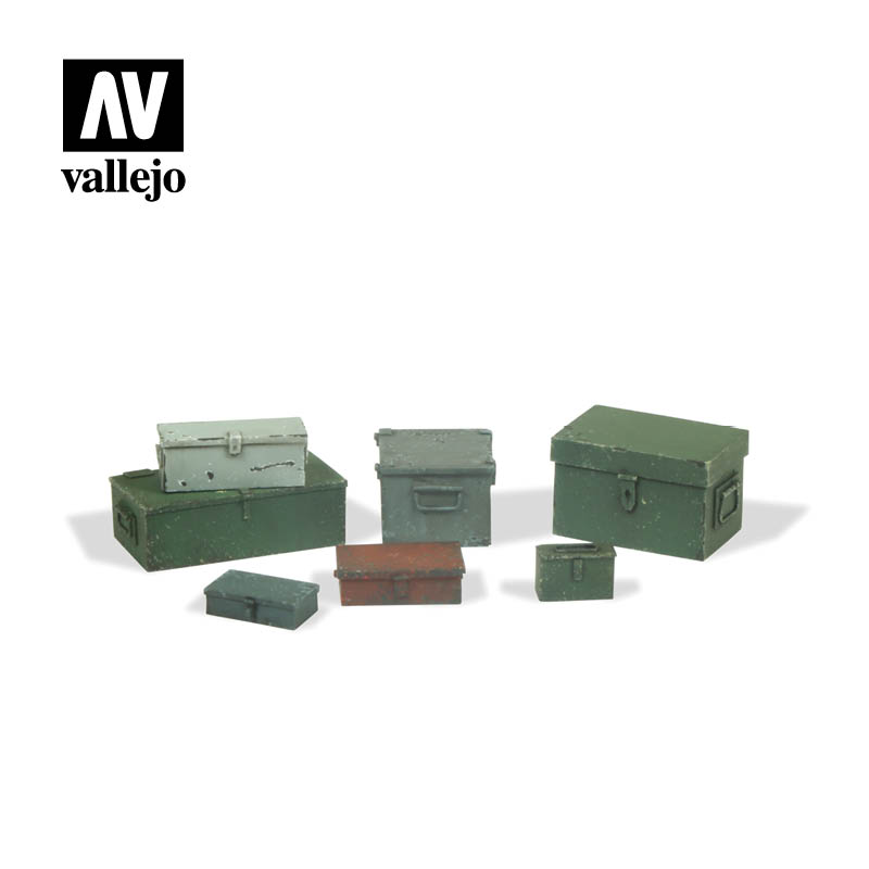[ VALSC223 ] Vallejo SC223 Universal Metal Cases
