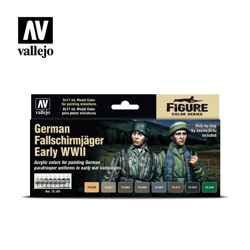 [ VAL70185 ] Vallejo German Fallschirmjäger early WWII 