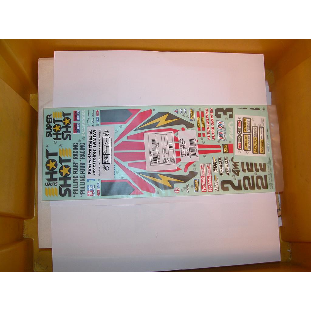 [ T9495715 ] Tamiya sticker Super Hot shot 58517