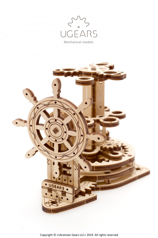 [ UGEARS4820184120952 ] UGEARS Penhouder "kapitein" 