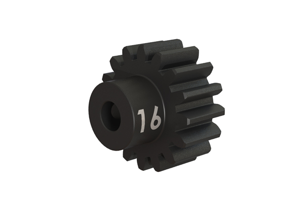 [ TRX-3946X ] Traxxas gear 16 T pinion (32p) heavy duty, hardened steel-TRX3946X