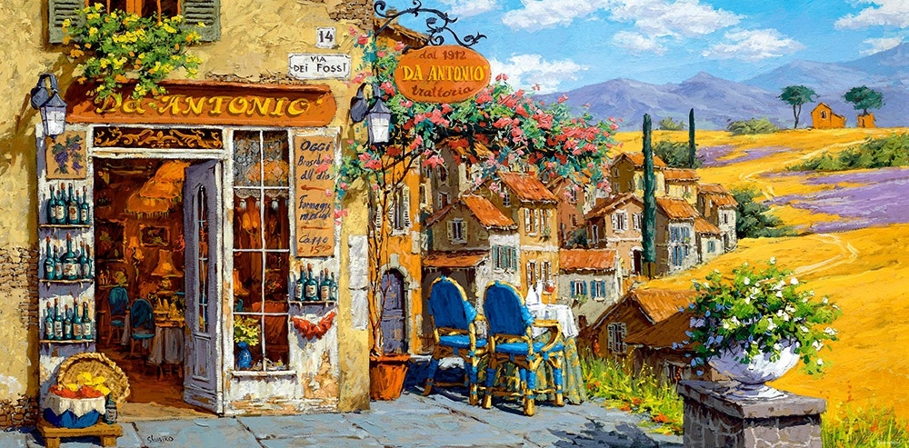 [ CASTOR400171 ] Castorland colors of Tuscany puzzle - 4000 stukjes