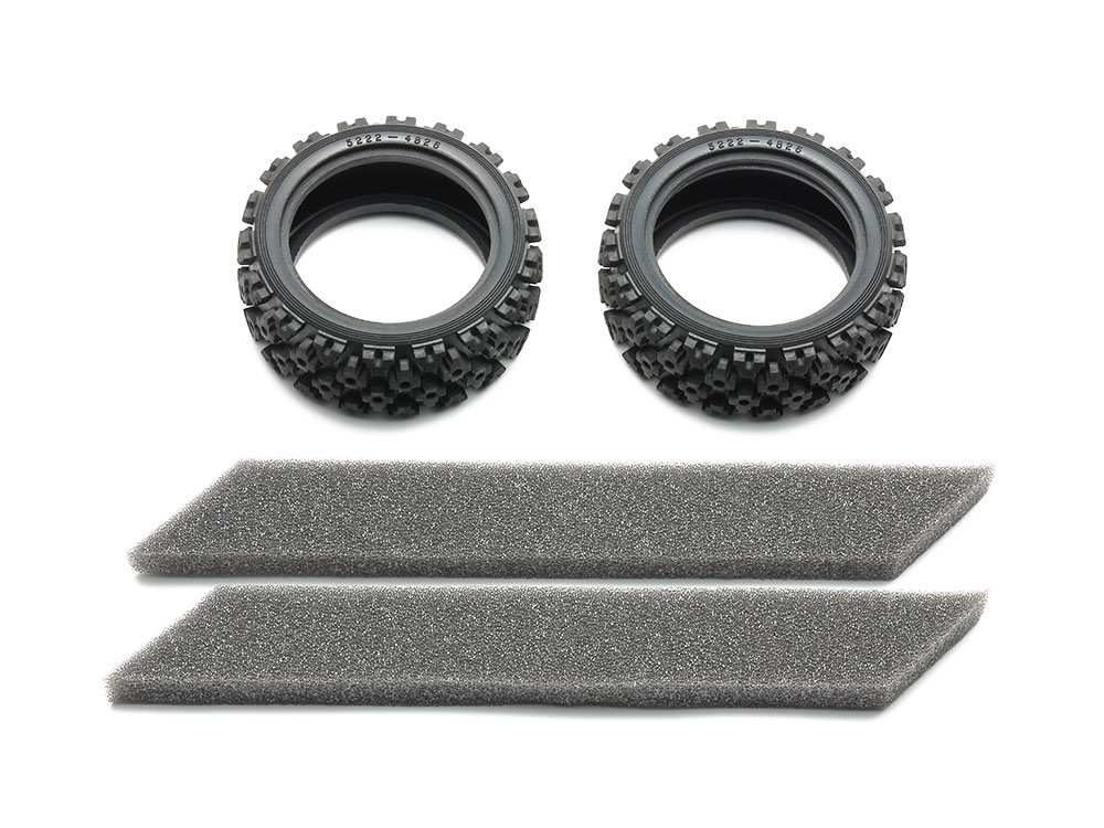 [ T54861 ] Tamiya Rally block tires (soft/2pcs) 26mm
