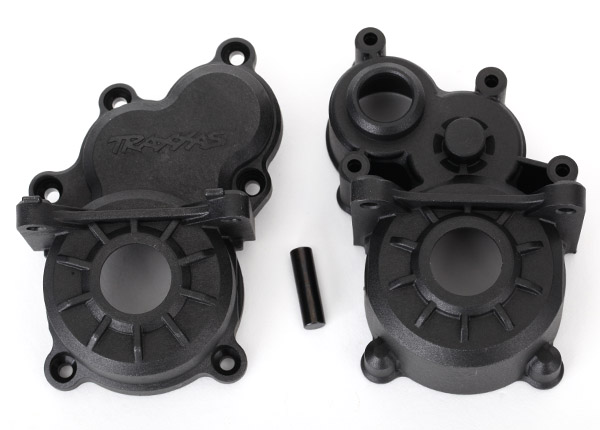 [ TRX-8691 ]Traxxas Gearbox Halves (front & rear) Idler gear shaft - TRX8691