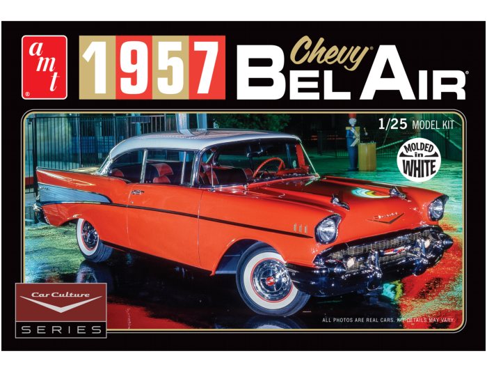 [ AMT983 ] Chevy Bel air 1957 Cindy lewis car culture 1/25